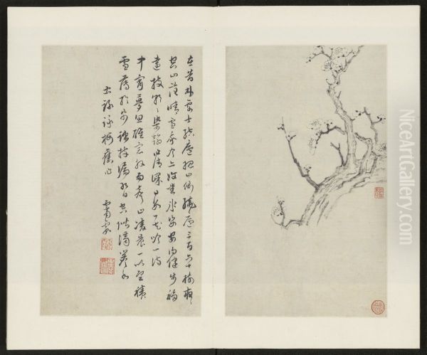 <<jin jun ming mei hua tu ce>> - view 1