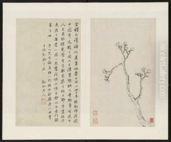 <<jin jun ming mei hua tu ce>> - view 1