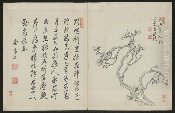 <<jin jun ming mei hua tu ce>> - view 1
