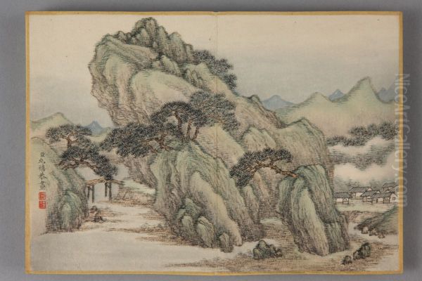 <<yun xi shan shui ce>> - view 1