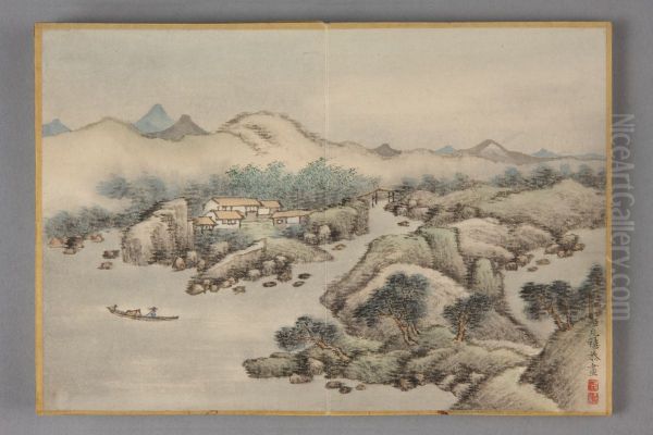 <<yun xi shan shui ce>> - view 1