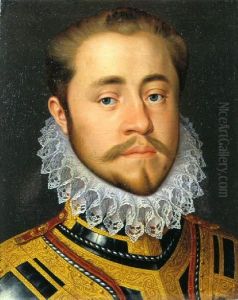 Portrait d'un jeune seigneur cuirasse