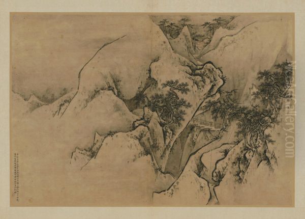 <<wang lu hua shan tu ce>> - view 1
