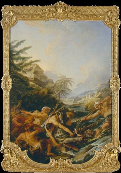 La Chasse au crocodile - view 1