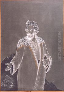 Sa'di by Hossein Behzad