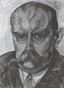 Portrait of Stanislaw Turowski by Stanislaw Ignacy Witkiewicz (Witkacy)