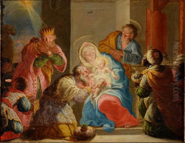 Adoration of the Magi - view 1