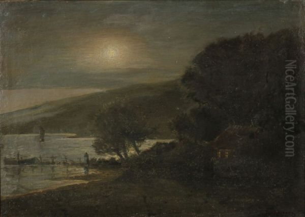 Landscape. (54 x 76 cm ). - view 1