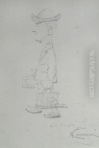 Caricatura by Nicolo Cannicci