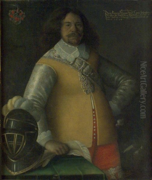 Portratt av Hans Beddeker, 1602-59 , generalmajor. - view 1