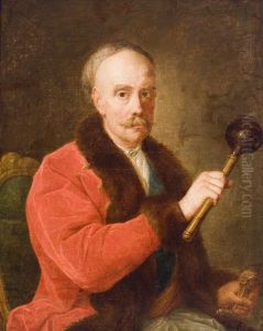 Portrait of Michal Jozef Massalski. Portrait of Michal Jozef Massalski.