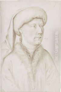 Portrait of a man by Jan Van Eyck