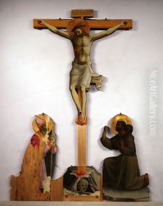 San Niccolo del Ceppo Crucifixion by Fra Angelico