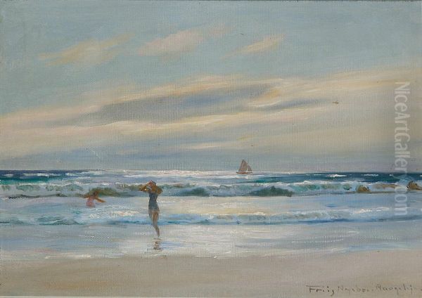 The beach at Raageleje. - view 1