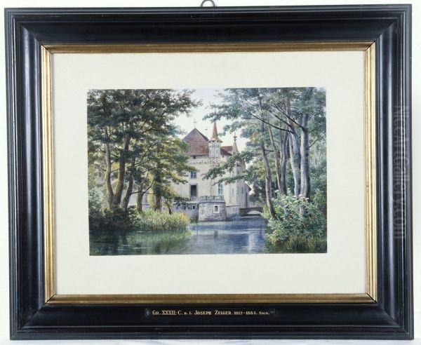 Hallwil Castle (from the South - east) - view 1
