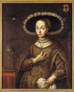 Portratt av Margareta Eriksdotter Vasa by Master Hillebrandt