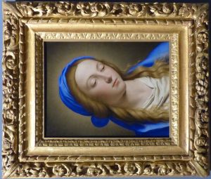 Vierge en priere