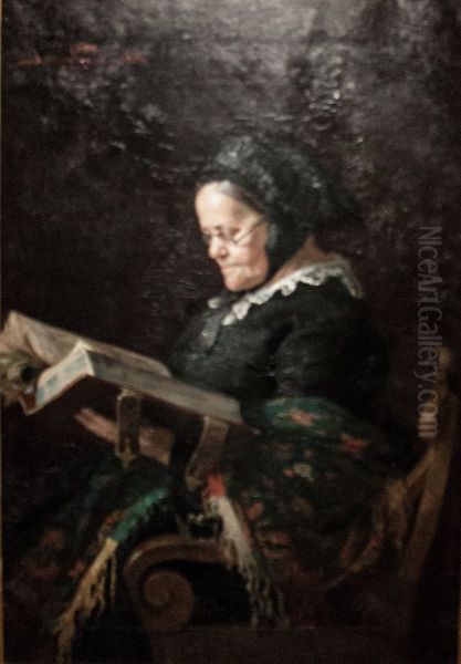 Reading granny - view 1