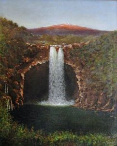 Rainbow Falls aka Waianuenue Falls, Hilo, Hawaii.