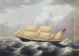 "Scotia" Obed Cary Commander. off the Lizard