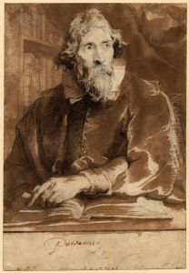 Portrait of Erycius Puteanus by Sir Anthony Van Dyck