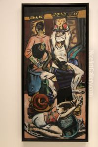 Abfahrt by Max Beckmann