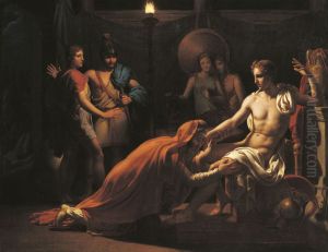 Priam at the feet of Achilles