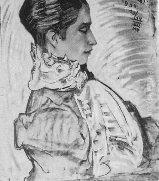 Portrait of Maria Gertnerowna-Bialynicka-Birula - view 1