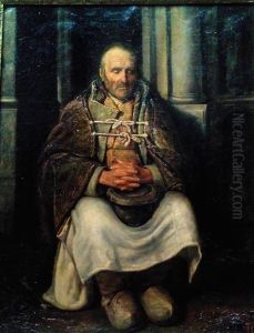Un Mendiant by Antoine Joseph Benjamin Godart
