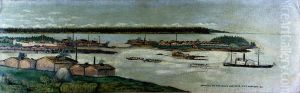 View of Fort Simpson, British Columbia by Frederick Alexcee