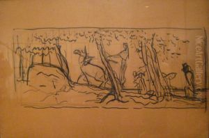 Odysseus and Nausicaa by Valentin Serov