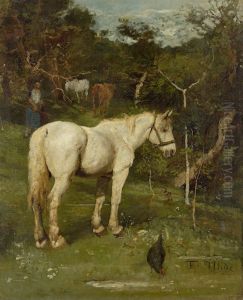 A white horse A white horse