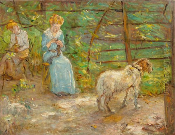 In the garden - view 1