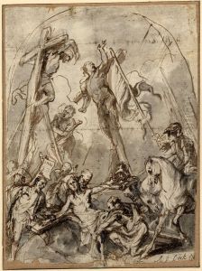Christ nailed to the Cross by Sir Anthony Van Dyck