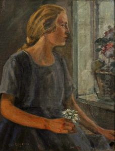 Portrait of a woman. Portrait of a woman.