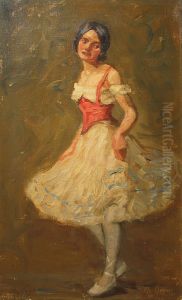 Portrait of a ballerina.