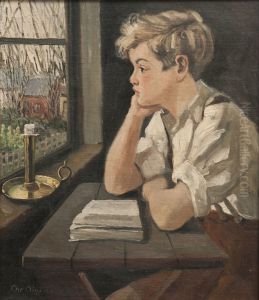 Portrait of a boy. Portrait of a boy.