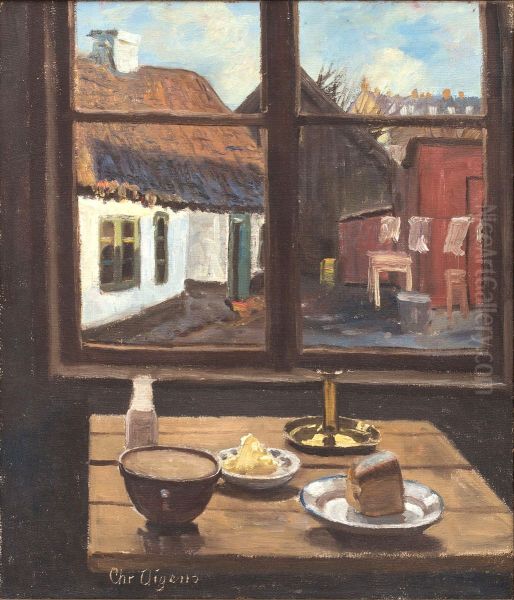 Udsigt fra kokkenbordet. - view 1