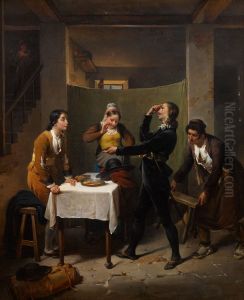 Gil Blas at Corcuello's by Hortense Haudebourt-Lescot