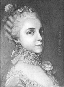 Portrait ofUrszula Zamoyska(1750-1808) by Louis-Francois Marteau