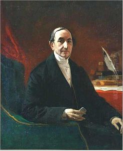 Rag. Giuseppe Vago ritratto da Mose Bianchi