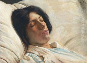 Sleeping Italian woman.