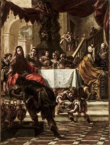 Las bodas de Cana by Juan De Valdes Leal