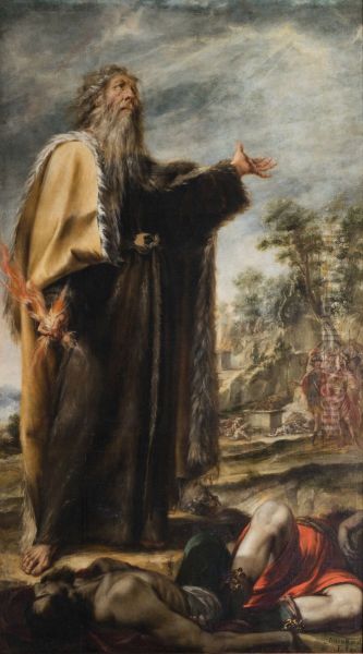 Elias y los profetas de Baal - view 1