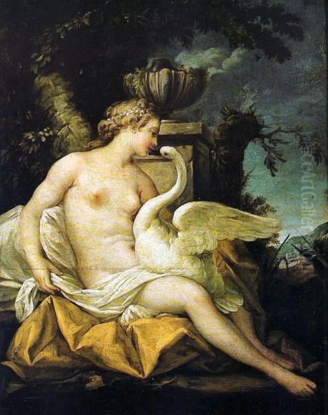 Leda and the Swan - view 1