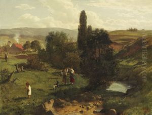Black Forest landscape by Hans Thoma