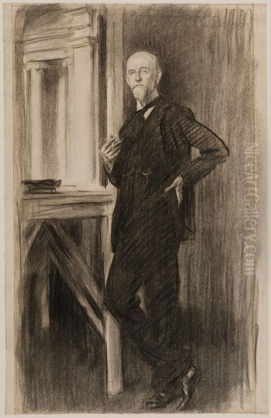 Portrait of Charles Martin Loeffler - view 1
