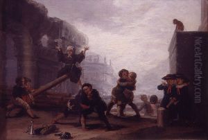 The Seesaw by Francisco Goya Fuendetodos