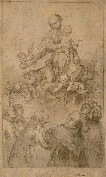 The Virgin And Child In Glory - view 1