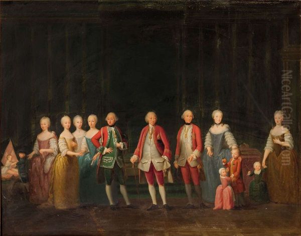 Ritratto di Carlo Emanuele di Savoia con la famiglia - view 1